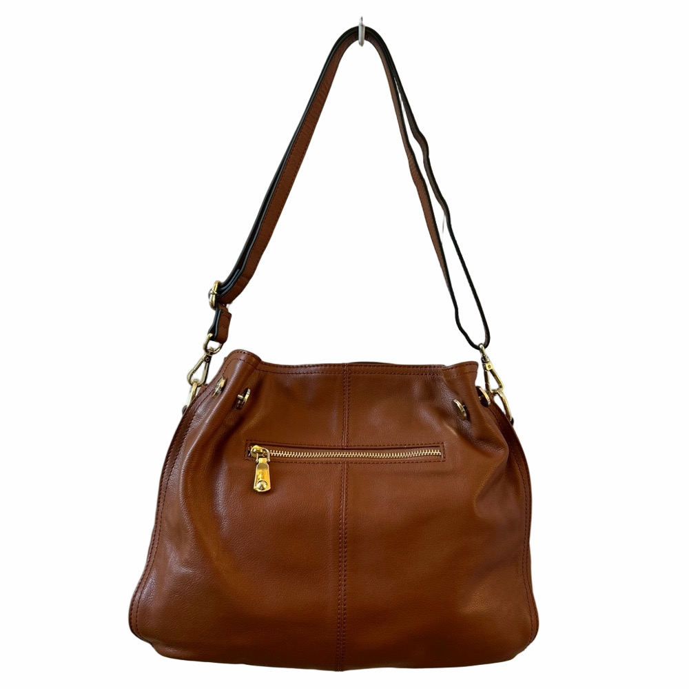 Jose Hess Danbury Mint Limited Edition Signature Brown Leather Hobo Bag - Picture 7 of 15